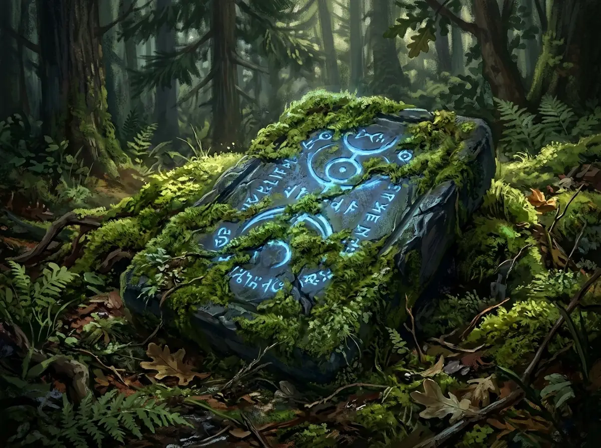 Mossy Runes Cover